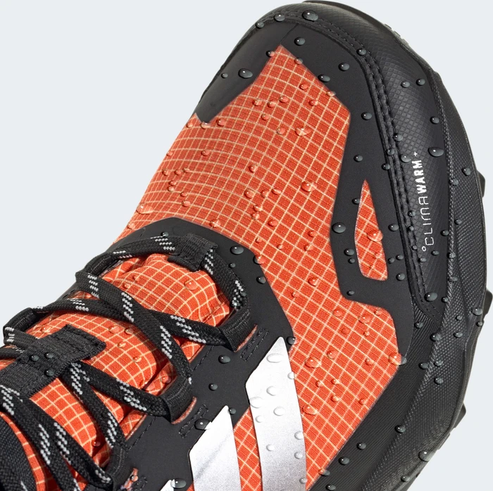 adidas Terrex Skychaser AX5 Mid GTX Climawarm+ core black/silver metallic/semi impact orange (Herren)