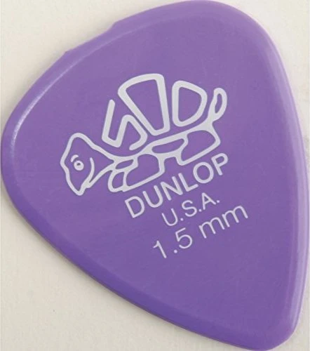 Dunlop Delrin 500 Pick, 1.5mm, 12-Pack
