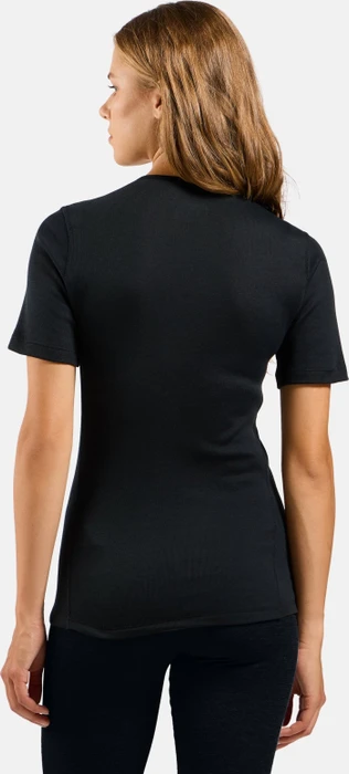 Odlo Active Warm Baselayer Funktionsshirt kurzarm schwarz (Damen)