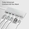 Alogic UNI Dock Multiport-Adapter, silver, USB-C 3.0 [Stecker] Vorschaubild