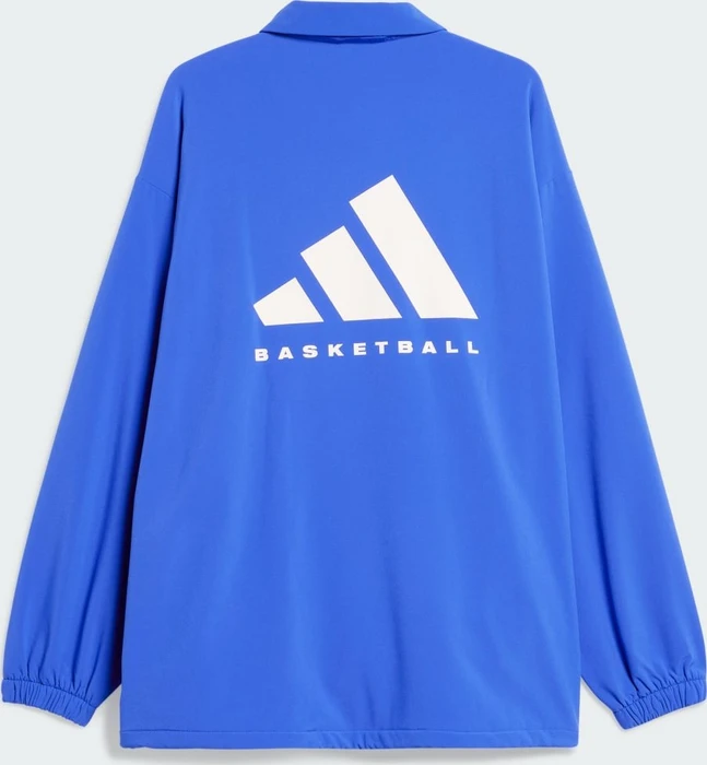 adidas Basketball Coach Jacke lucid blue