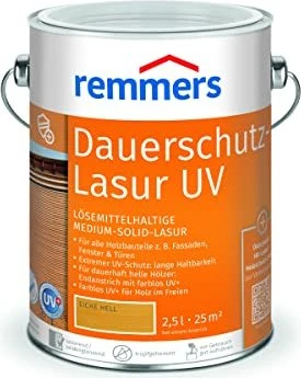 Remmers Dauerschutz-Lasur UV Holzschutzmittel, 2.5l