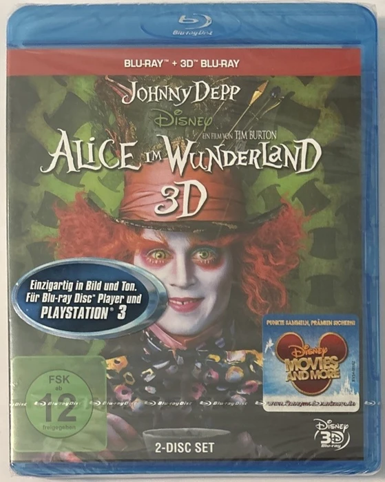 Alice im Wunderland (2010) (3D) (Blu-ray)