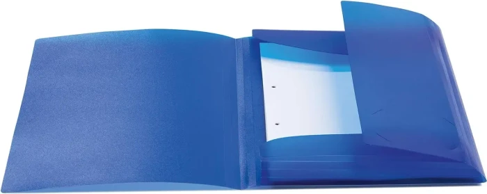 Herma Sammelmappe, A4, dunkelblau/transparent, 3er-Pack