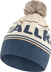 Fjällräven Pom Mütze chalk white/indigo blue