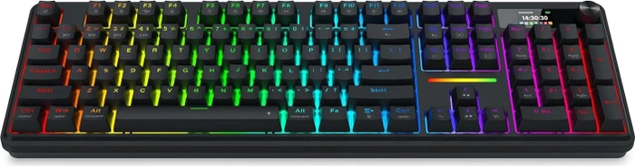 Redragon Terraflare K762 Pro Wireless, schwarz, LEDs RGB, Mint Mambo, USB/Bluetooth, US