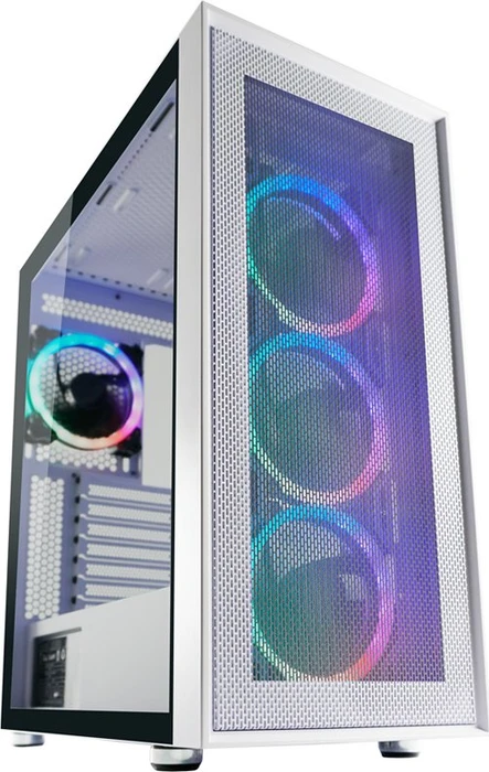 LC-Power Gaming 802W White_Wanderer_X, weiß, Glasfenster