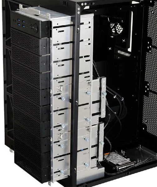 Lian Li PC-D600WB schwarz, Acrylfenster
