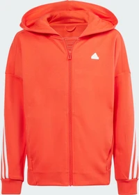 adidas Future Icons 3-Streifen Hoodie bright red/white (Junior)