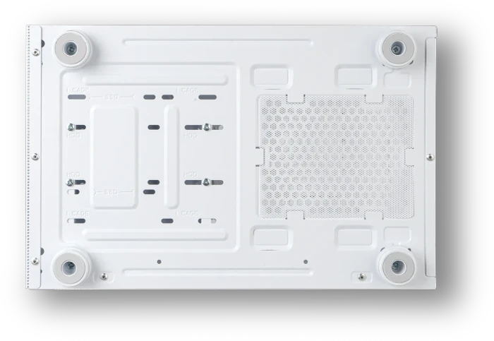 Nox Xtreme Hummer Vision White, weiß, Glasfenster