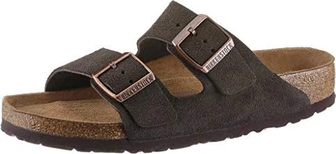 Birkenstock Arizona Veloursleder mocca