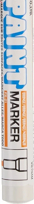 Uni-Ball uni-Paint PX-21 Lackmarker Rundspitze dünn orange