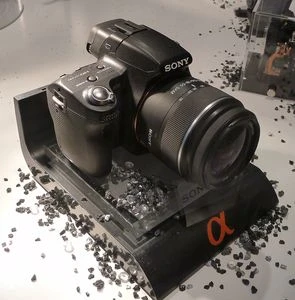 Sony Alpha 55 mit Objektiv 18-55mm 3.5-5.6 DT SAM