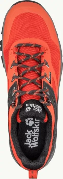 Jack Wolfskin Rebellion Guide Texapore Low orange/grau (Herren)