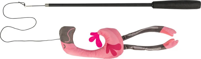 Trixie Teleskop-Spielangel Flamingo