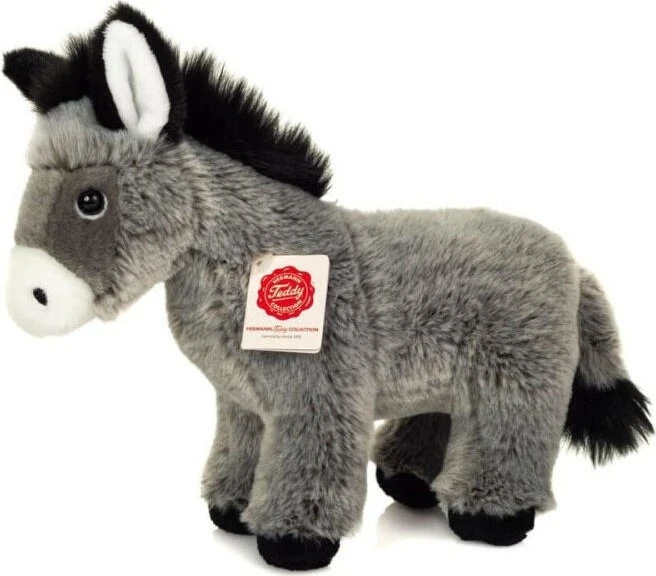 Teddy Hermann Esel stehend 27cm
