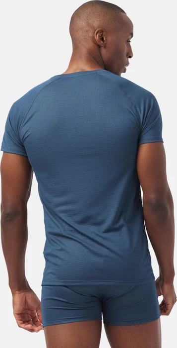 Odlo Active F-Dry Light Eco Funktionsshirt kurzarm blue wing/teal (Herren)