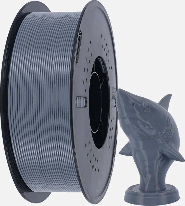 Kingroon PETG Basic, grau, Spule, 1.75mm, 1.00kg