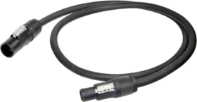 Neutrik powerCON TRUE1 Strom Anschlusskabel Schwarz 2m NKPH03-A2A1-M0200