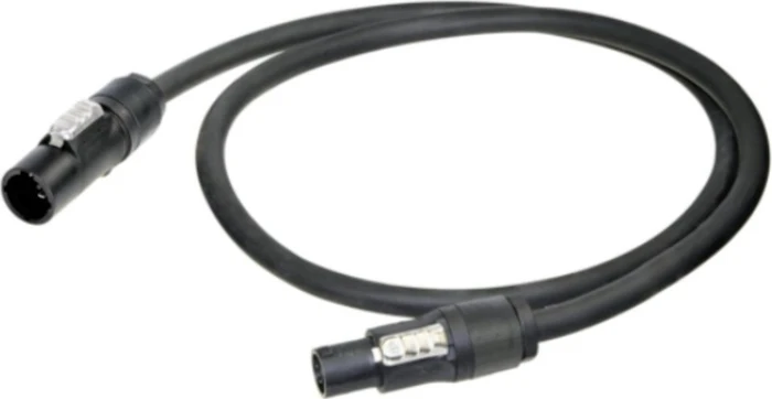 Neutrik powerCON TRUE1 Strom Anschlusskabel Schwarz 2m NKPH03-A2A1-M0200