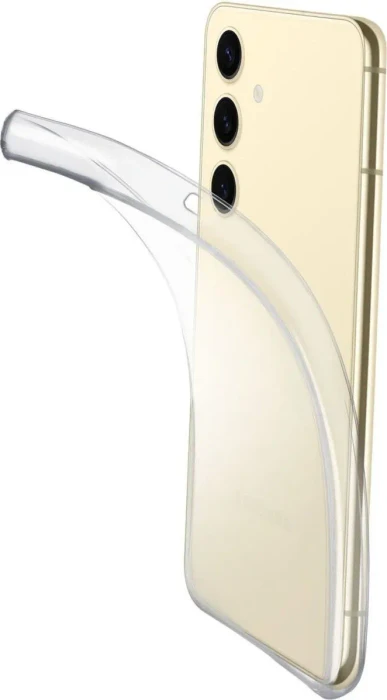 Cellularline Fine Cover für Samsung Galaxy S25 transparent