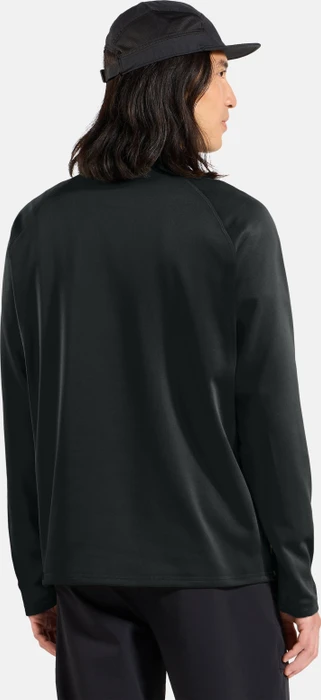 Odlo Besso Midlayer Half Zip Funktionsshirt langarm schwarz (Herren)