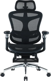 Sihoo Doro C300 Pro Ergonomischer Bürostuhl mit Fußstütze, schwarz