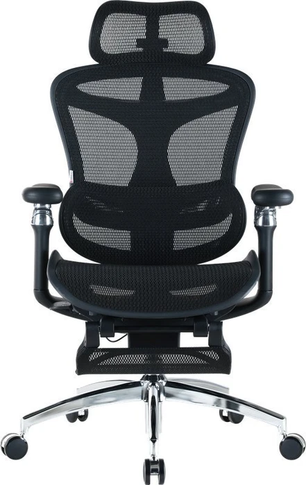 Sihoo Doro C300 Pro Ergonomischer Bürostuhl mit Fußstütze, schwarz
