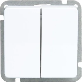 uniTEC MONTREAL Serie 502 Serienschalter, ultraweiß