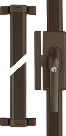 ABUS FOS650 B AL0089 braun, Fenster-Stangenschloss
