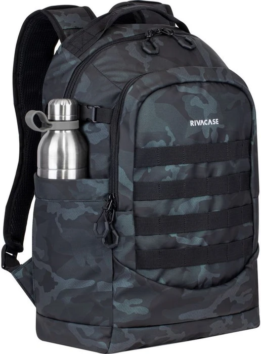 RivaCase 7631 Sherwood ECO 15.6" Laptop-Rucksack, navy camo