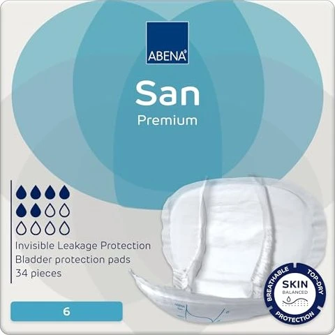 Abena San Premium 6 Vorlagen, 34 St