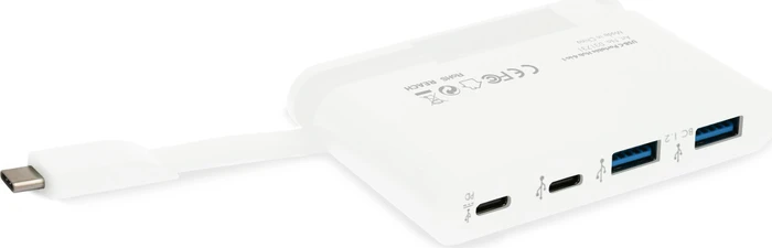 Dicota USB-C Hub 4-in-1, USB-C 3.0 [Stecker]