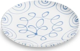 Gmundner Keramik Blaugeflammt Speiseteller Cup 25cm