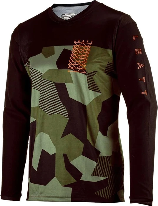 Leatt MTB Gravity 4.0 Trikot langarm camo (Junior)