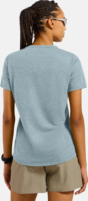 Odlo Active 365 Linencool Funktionsshirt kurzarm baby blue melange (Damen)