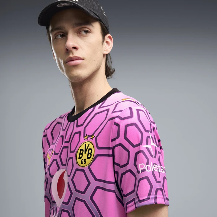 Puma BVB Borussia Dortmund 2026/2027 Torwarttrikot kurzarm purple pop/pink pixel (Herren)