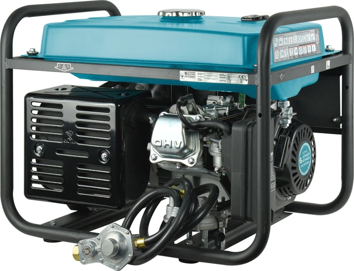Könner & Söhnen KS 7000EG Hybrid Flüssiggas/Benzin-Stromerzeuger – Bild 5 von 5