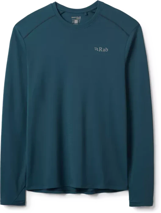 Rab Force Funktionsshirt langarm tempest blue (Herren)