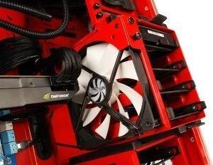NZXT Phantom 410 rot, Acrylfenster