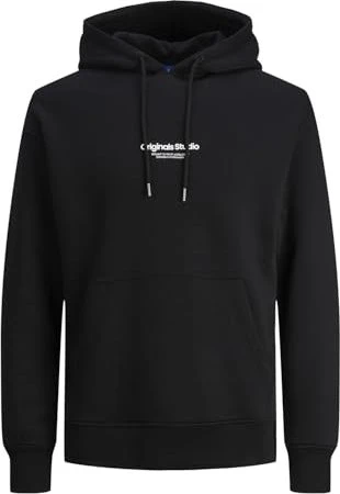 Jack & Jones Gedruckt Hoodie schwarz (Herren)