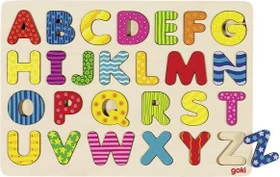 Goki Alphabet Steckpuzzle