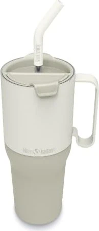 Klean Kanteen Rise Tumbler Flip Straw Lid Isolierbecher 1.1l tofu
