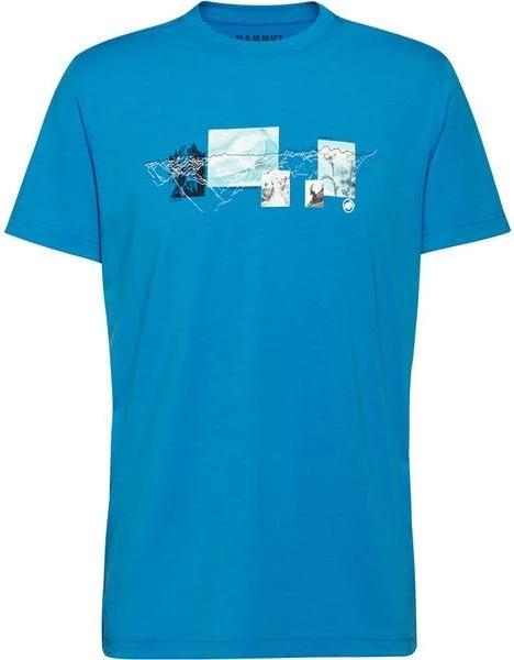 Mammut Mountain 3308m Funktionsshirt kurzarm glacier blue (Herren)