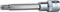 KS Tools CHROMEplus Innensechskant Steckschlüssel lang 1/2" 72mm Vorschaubild