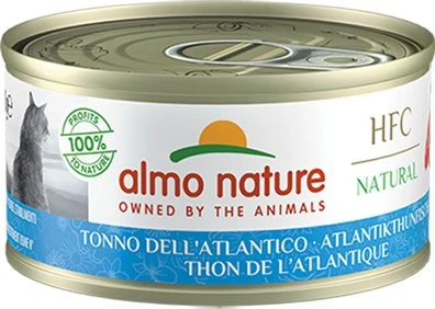 almo nature HFC Natural Cats 70, Atlantik-Thunfisch, 1.68kg (24x 70g)