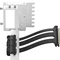 Fractal Design Flex 2 Riser Card Cable, mit vertikaler Grafikkarten-Halterung, gewinkelt, PCIe 4.0, 195mm, weiß/schwarz Vorschaubild