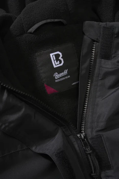 Brandit Windbreaker Frontzip Jacke schwarz (Damen)