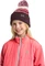 Jack Wolfskin Stripy Pompom Beanie amaranth (Junior) Vorschaubild
