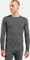 Odlo Natural Merino 200 Baselayer Funktionsshirt langarm steel grey melange (Herren) Vorschaubild